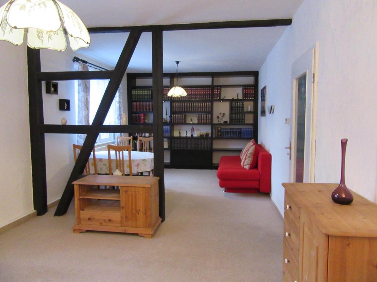 Apartmán Haus Hasenmueller Schmiedefeld am Rennsteig Exteriér fotografie