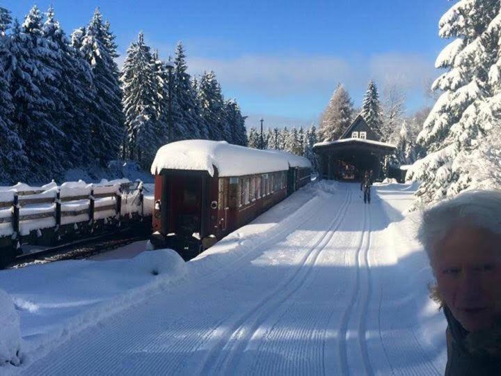Apartmán Haus Hasenmueller Schmiedefeld am Rennsteig Exteriér fotografie